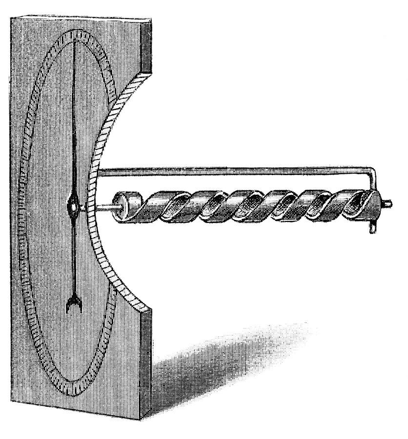 Device Photograph - Hygroscope design, 1893 by Science Photo Library