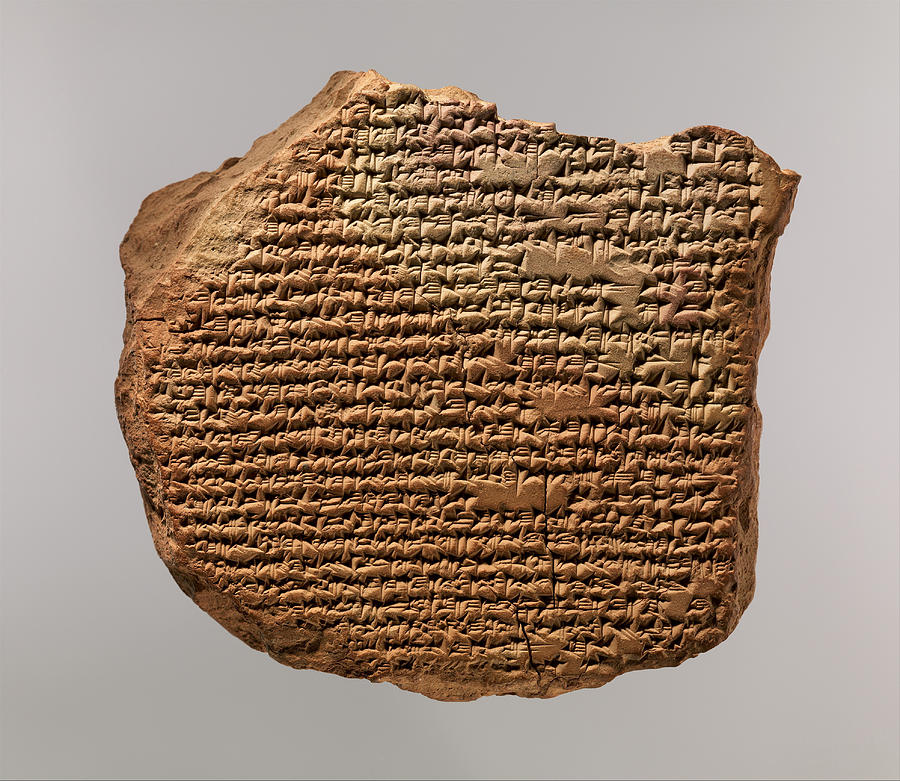 Hymn To Marduk, Medical Cuneiform Tablet Photograph by Metropolitan Museum of Art