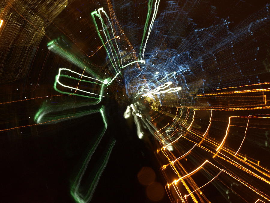 Abstract Photograph - Hyper Drive by Donald LeBlanc