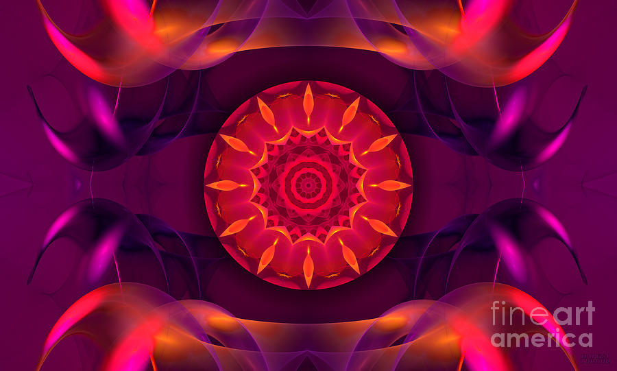 Abstract Digital Art - Hypnosis by Hanza Turgul