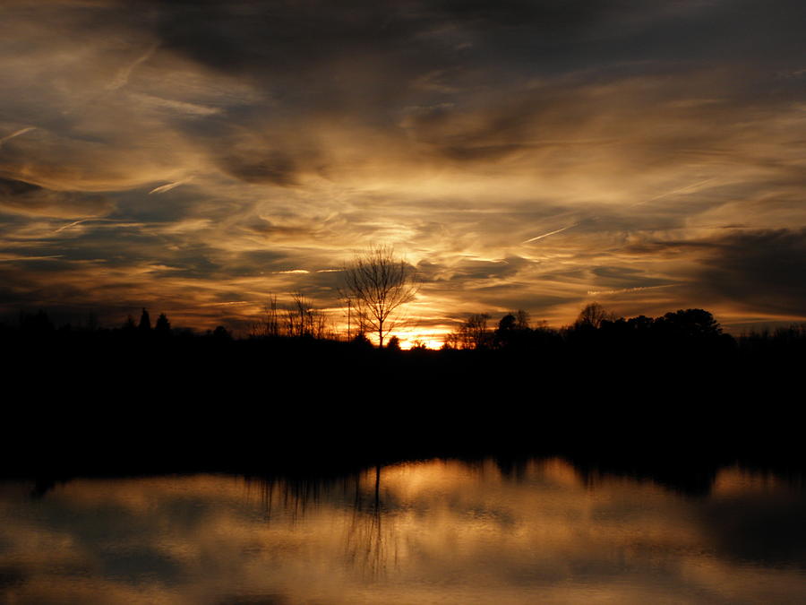 Hypnotizing Sunset Photograph by Kim Galluzzo