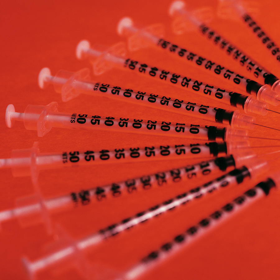 Hypodermic Syringes Photograph by Cristina Pedrazzini/science Photo Library