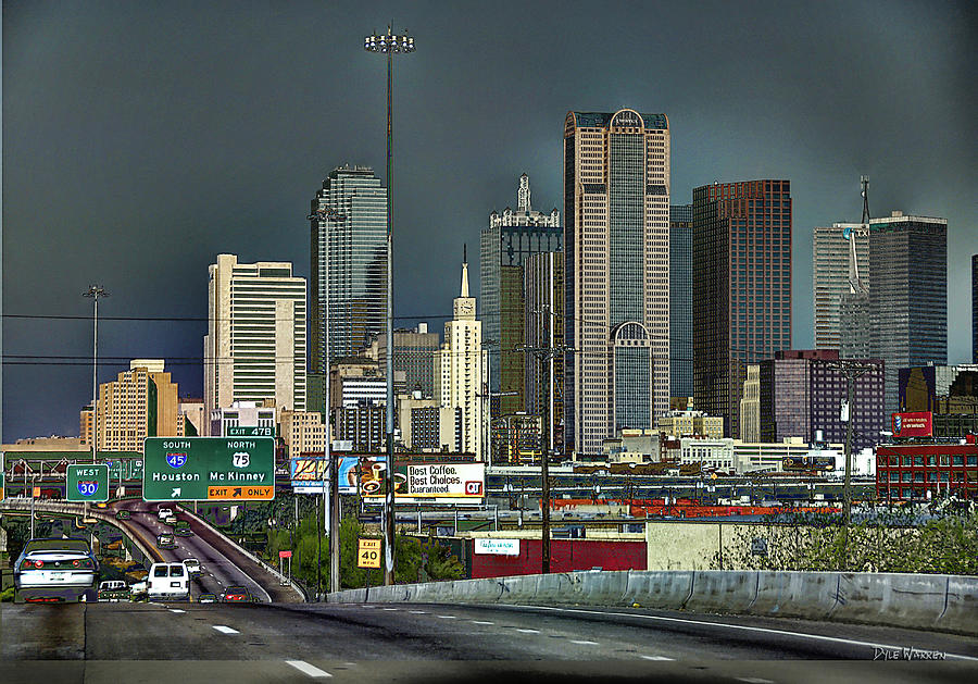I-30 Dallas Photograph by Dyle   Warren