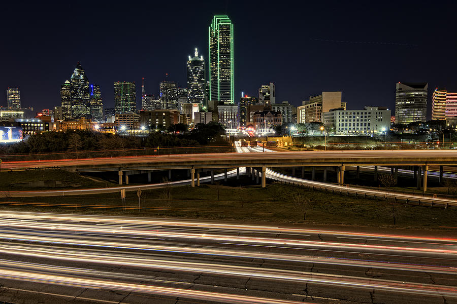Dallas Photograph - I-35E Dallas by Rick Berk