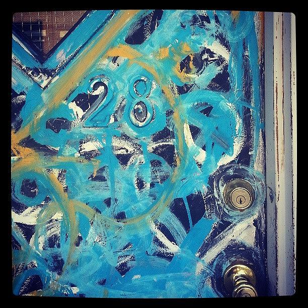 Lic Photograph - I Always Like This Door In #lic #art by Arianys Wilson