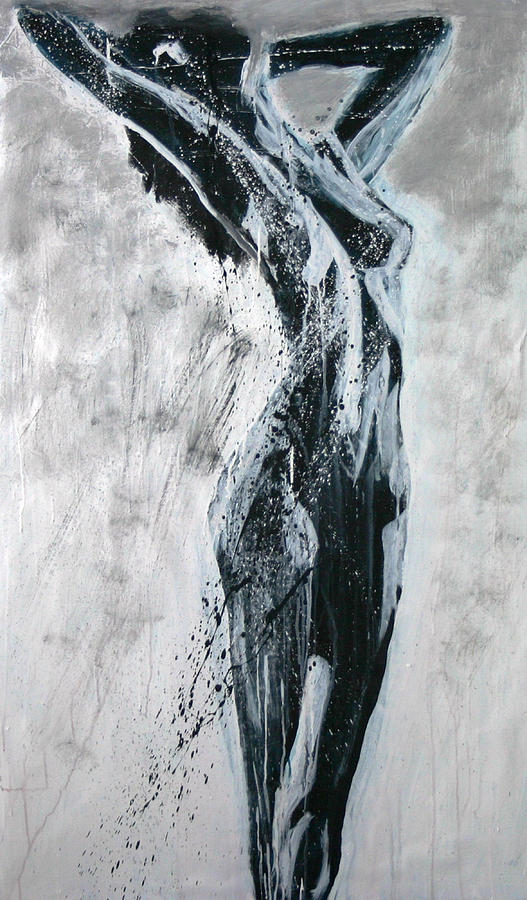 Nude Painting - I Am Alive by Jarmo Korhonen aka Jarko