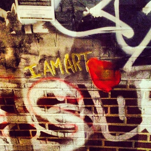 New York City Photograph - I Am Art. #iam #streetart #urbanart by Seen On The Streets Of Nyc