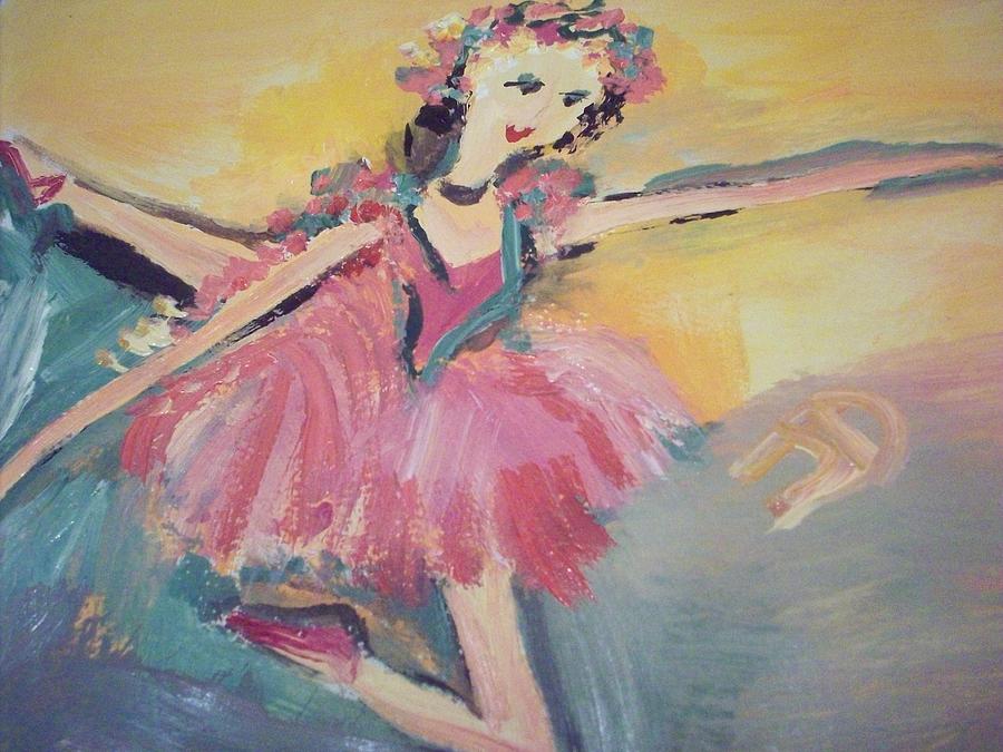 I am dancing a love song Painting by Judith Desrosiers