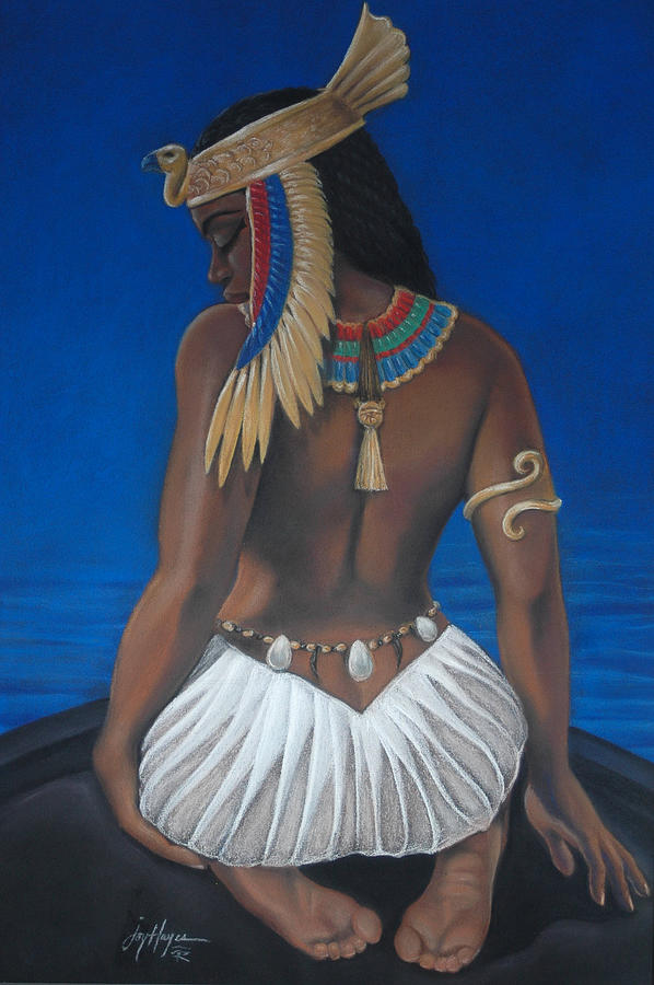 Queen Pastel - Goddess In Mourning by Joyce Hayes
