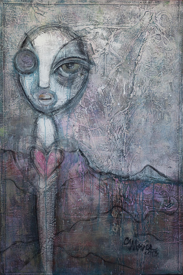 I Am Not Alone Painting by Laurie Maves ART