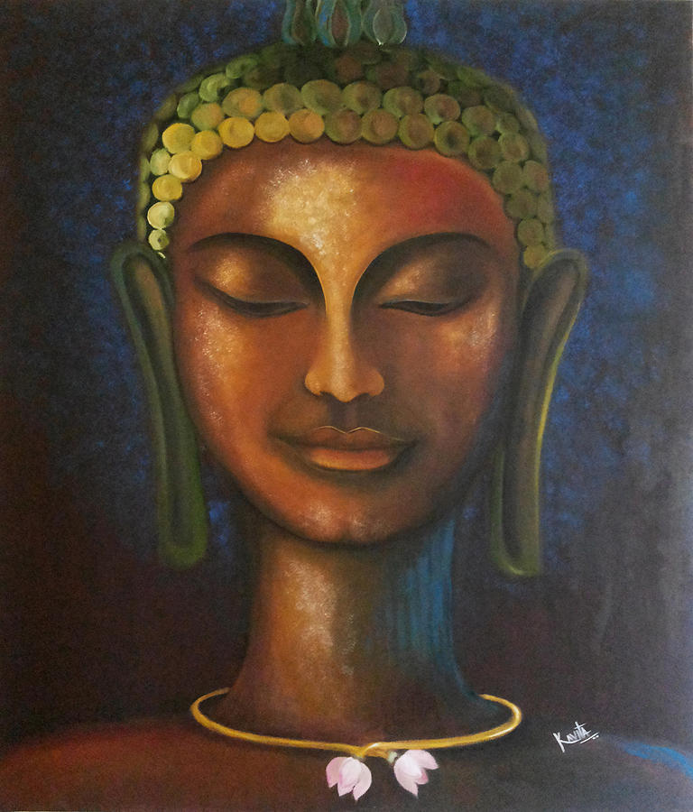 I Am That I Am Painting By Kavita Vardhan - Fine Art America