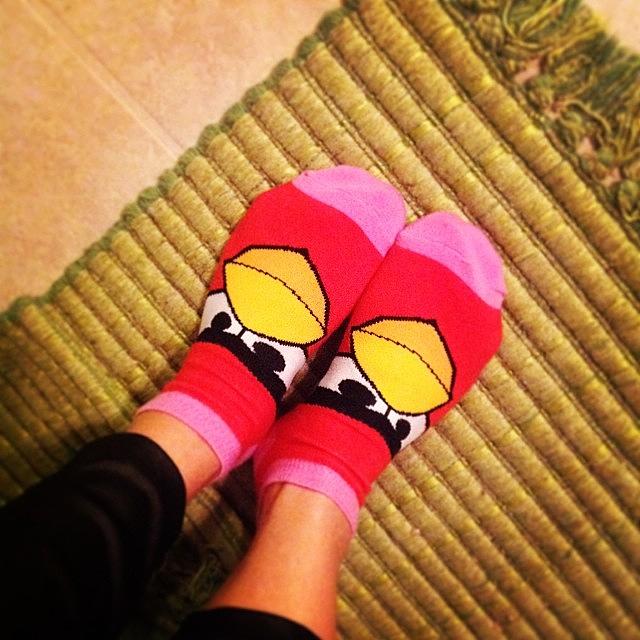 Angrybirds Photograph - I Bet My Socks Are Cooler Than Yours! by Emmy Vesta