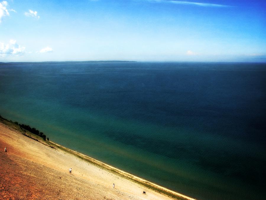 Lake Michigan Photograph - I Dare You by Michelle Calkins