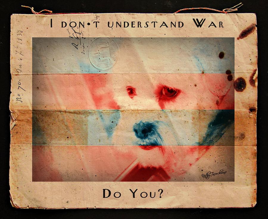 I Dont Understand War Digital Art by Kathy Tarochione