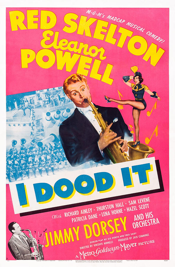 Movie Photograph - I Dood It, Red Skelton, Eleanor Powell by Everett