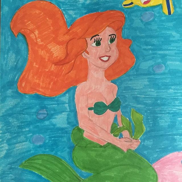 I Drew This One From Disney Drawing Book Photograph by Charita Padilla
