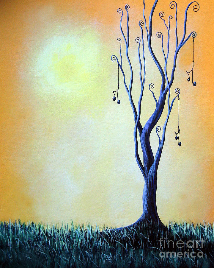 I Feel Like Singing by Shawna Erback Painting by Moonlight Art Parlour
