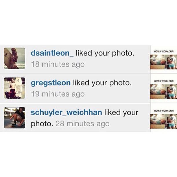 I Feel Special, 3 Surfers Liked My Photograph by GabriellA LINARES