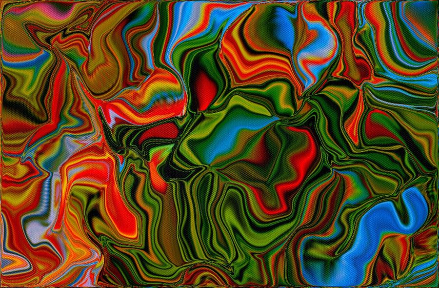 Abstract Digital Art - I Get Around by Jim Williams