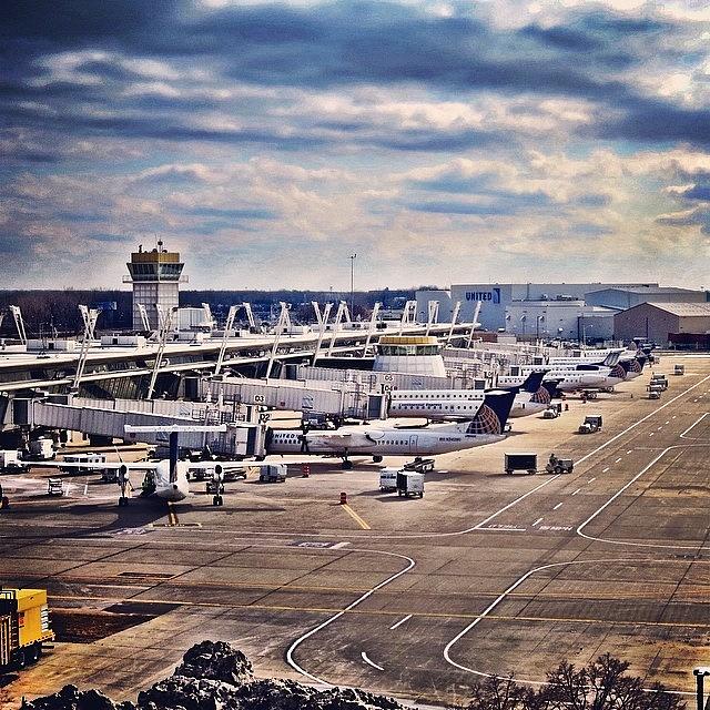 Cleveland Photograph - I Give You The dirty D Concourse by Harrison Miller