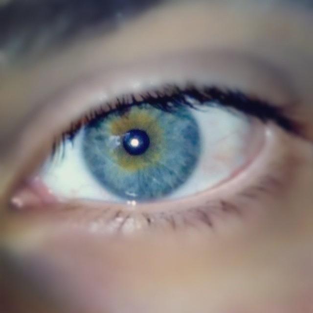 I Got Bored So Close Up Of My Eye Photograph by Tyler McGath
