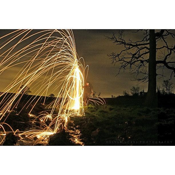 I Had A Crack At Steel Wool Photograph by Ollie Hobbs
