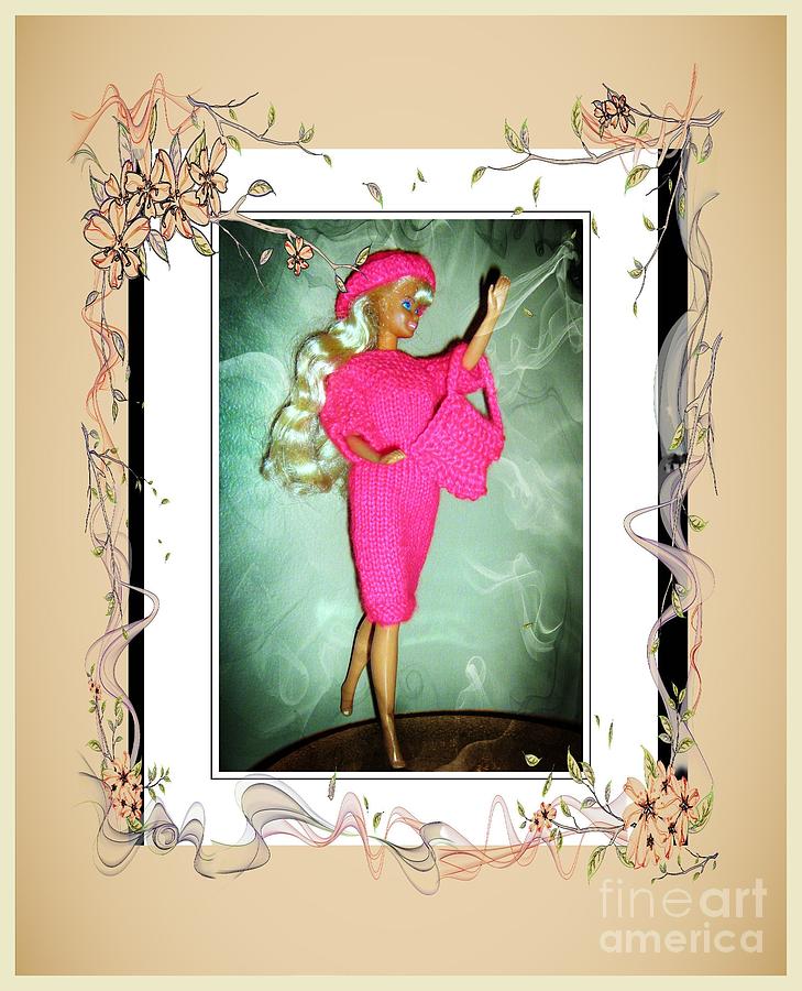 Girls Digital Art - I Had a Great Time - Fashion Doll - Girls - Collection by Barbara A Griffin
