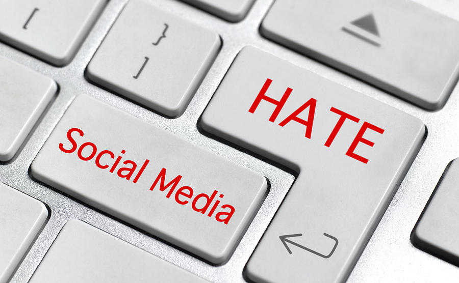 I Hate Social Media Photograph by Peter Dazeley