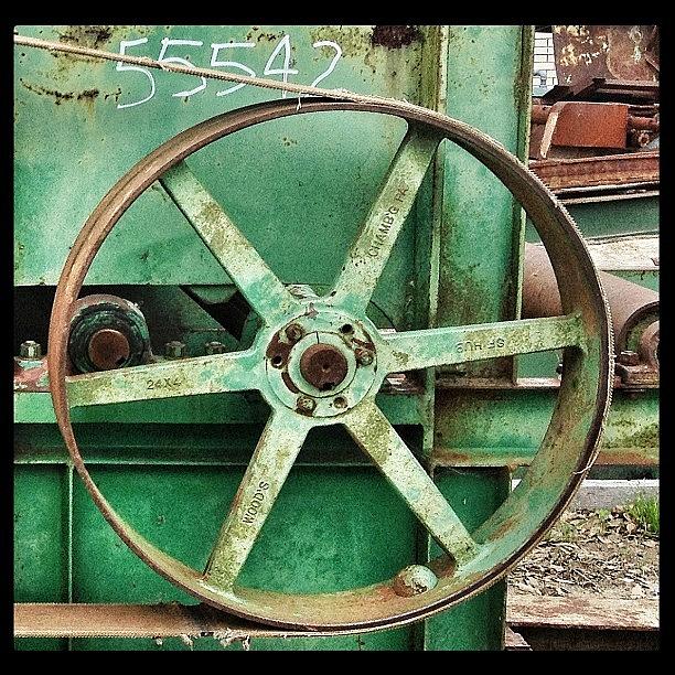 Wheel Photograph - I Have No Idea What This Is, But I Like by Deana Graham