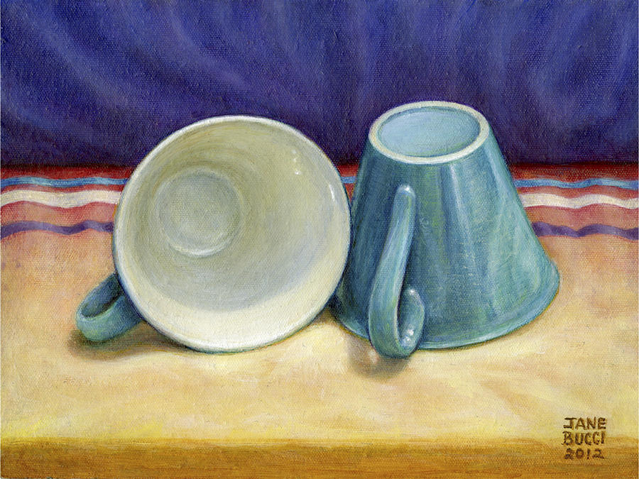 Cup Painting - I Hear You by Jane Bucci