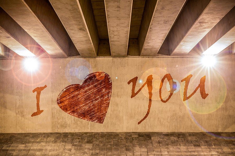 I Heart You Photograph by Semmick Photo