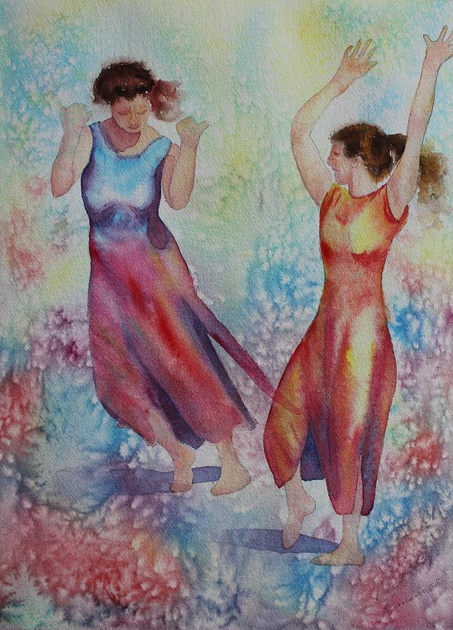 I Hope You Dance Painting by Ruth Kamenev