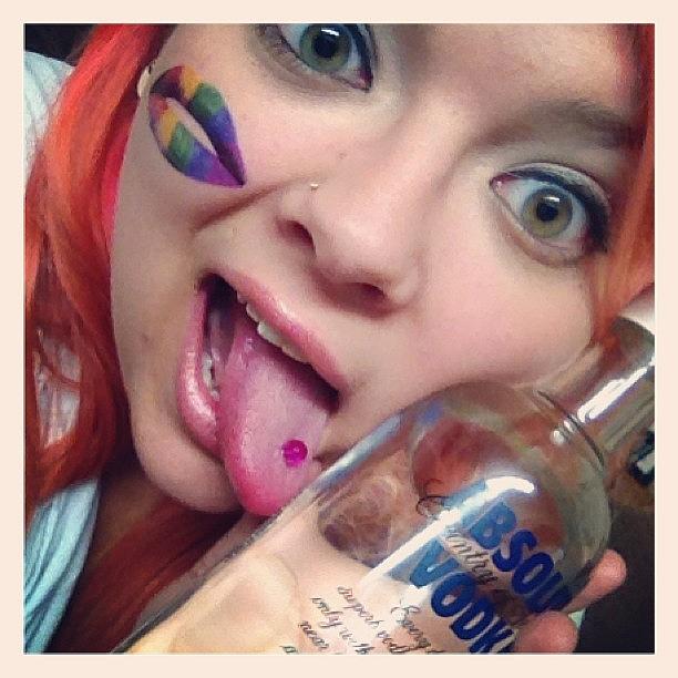 Vodka Photograph - I Just Wanna Put It In My Mouth by Katrina A