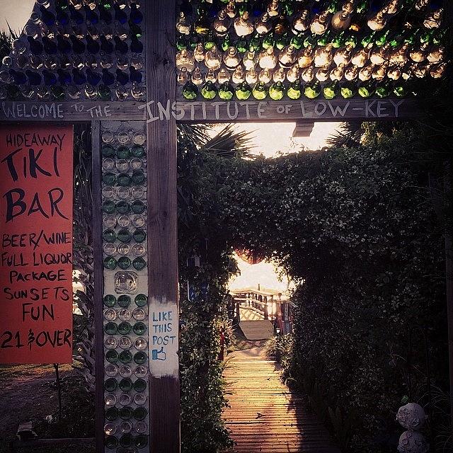 Beautiful Photograph - I Liked This Post! #tikibar #lowkey by Veronica Ibanes