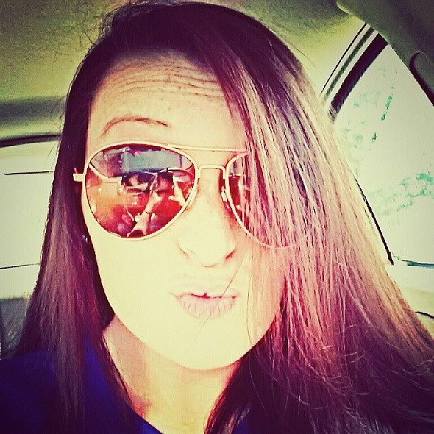 Sunglasses Photograph - I #love #aviators. #sunglasses #selfie by Lexi Morelli