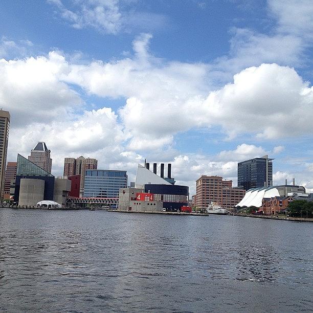 Baltimore Photograph - I Love #baltimore #innerharbour by Pete Michaud