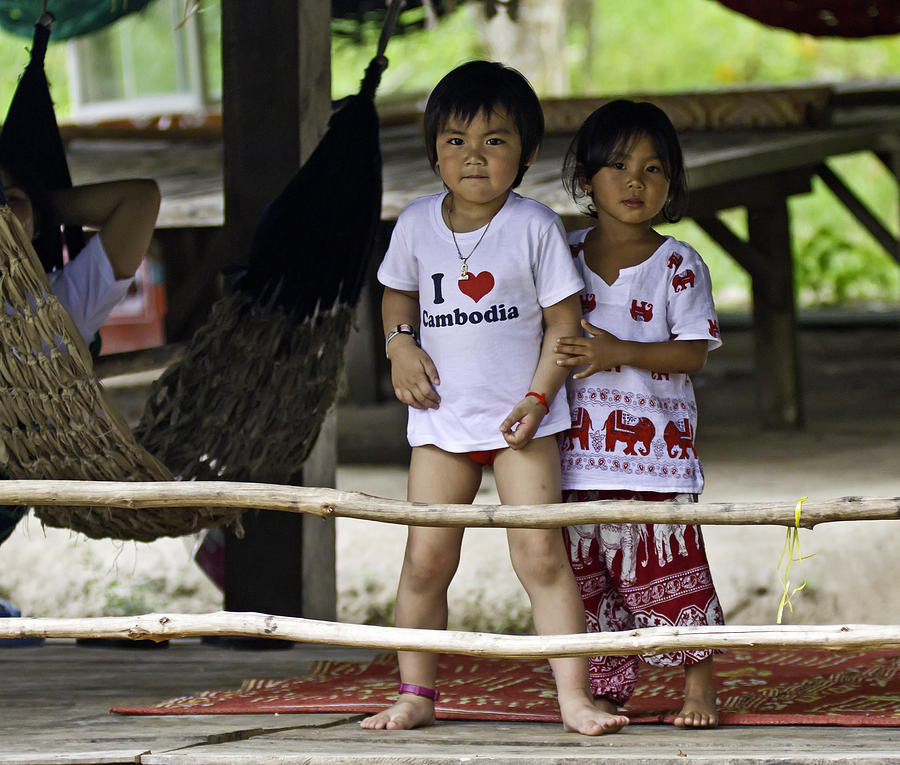 I Love Cambodia Photograph by David Freuthal