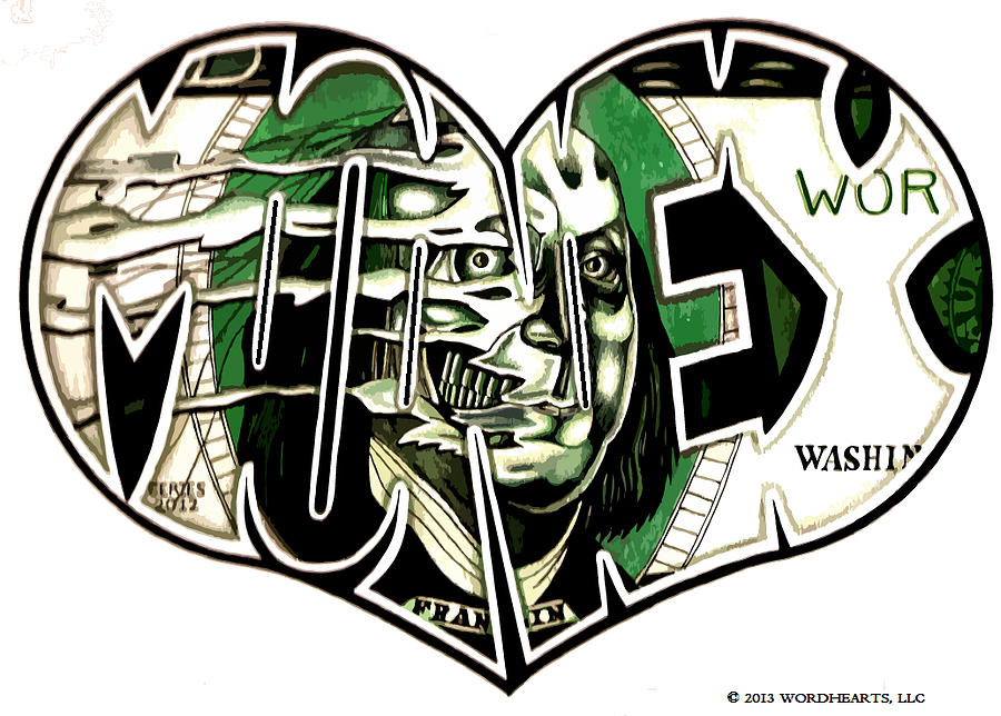 Fast Money Drawing - I Love Fast Money by Alexis Heath