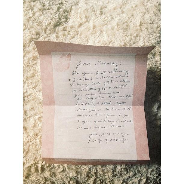 Grandma Photograph - I Love Getting Handwritten Letters From by Erin Keough Photography