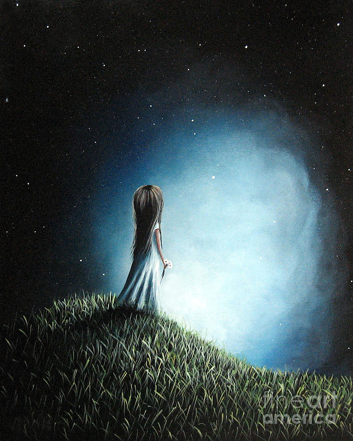 I Love Her So Much I Cry by Shawna Erback Painting by Moonlight Art Parlour