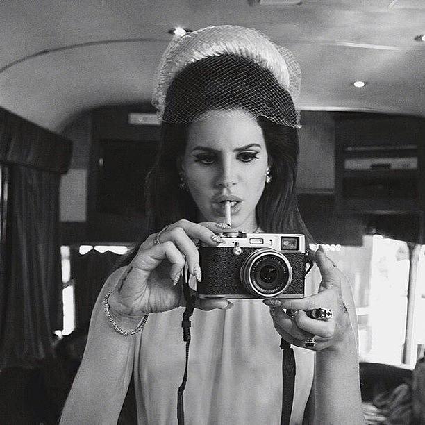 I Love How Shes Vintage #lanadelrey Photograph by Tyler McGath