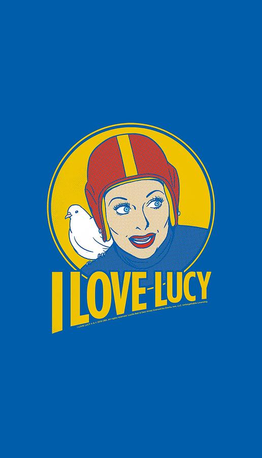 Vintage Digital Art - I Love Lucy - Lb Super Comic by Brand A
