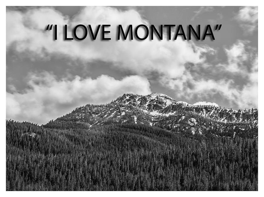 I Love Montana Photograph by Thomas Young