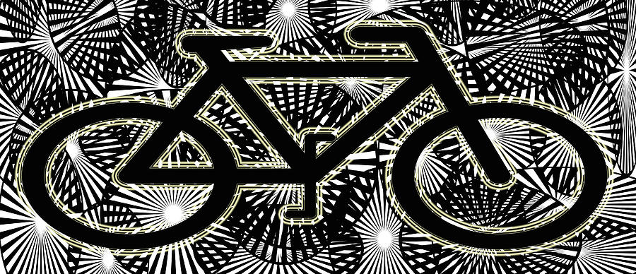 I Love My Bike Digital Art by Laura Pierre-Louis