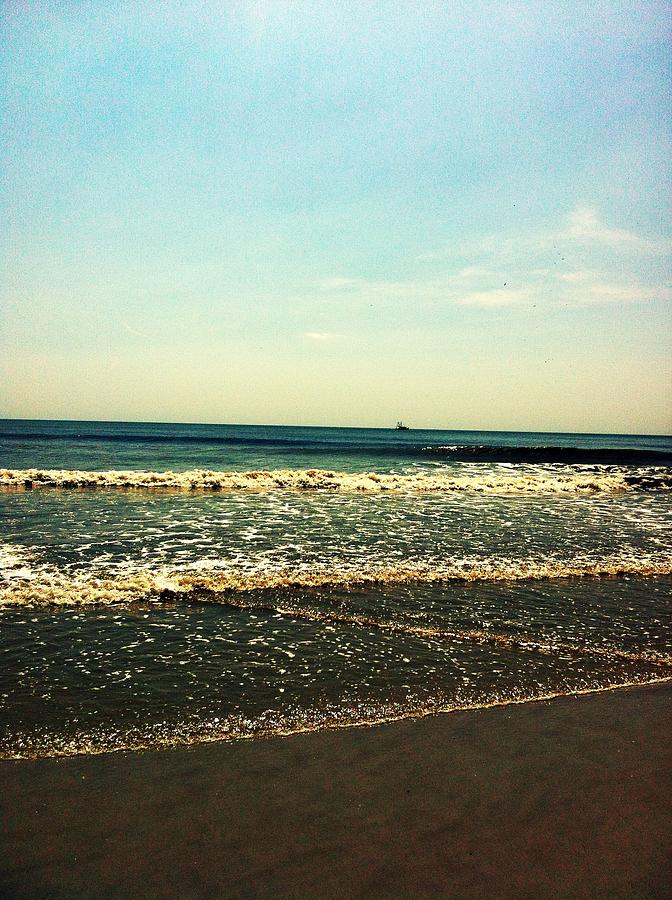 I Love the Beach Photograph by Marian Lonzetta