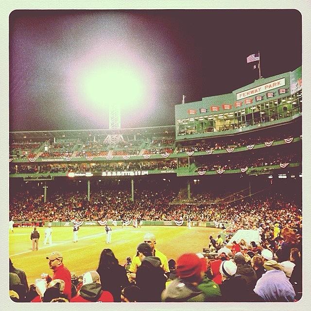 Fenway Photograph - I Love This Place. #fenway #redsox by Kate C