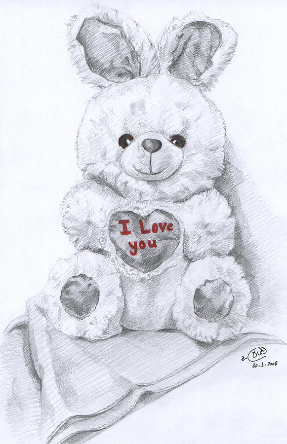 i love you drawing