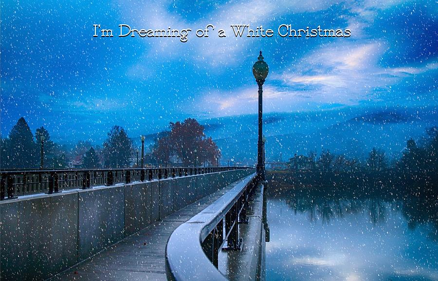 Nature Photograph - I m Dreaming of a White Christmas by Lynn Hopwood
