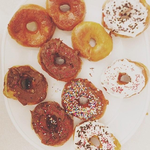 I Made Some Poorly Decorated Donuts Photograph by Larra Lapid