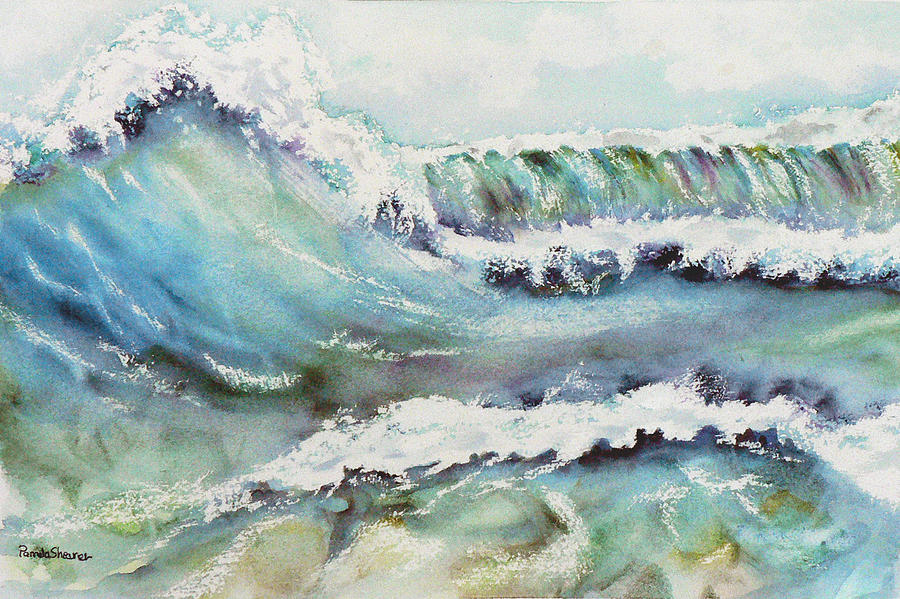 I Must go Down to the Sea Painting by Pamela Shearer